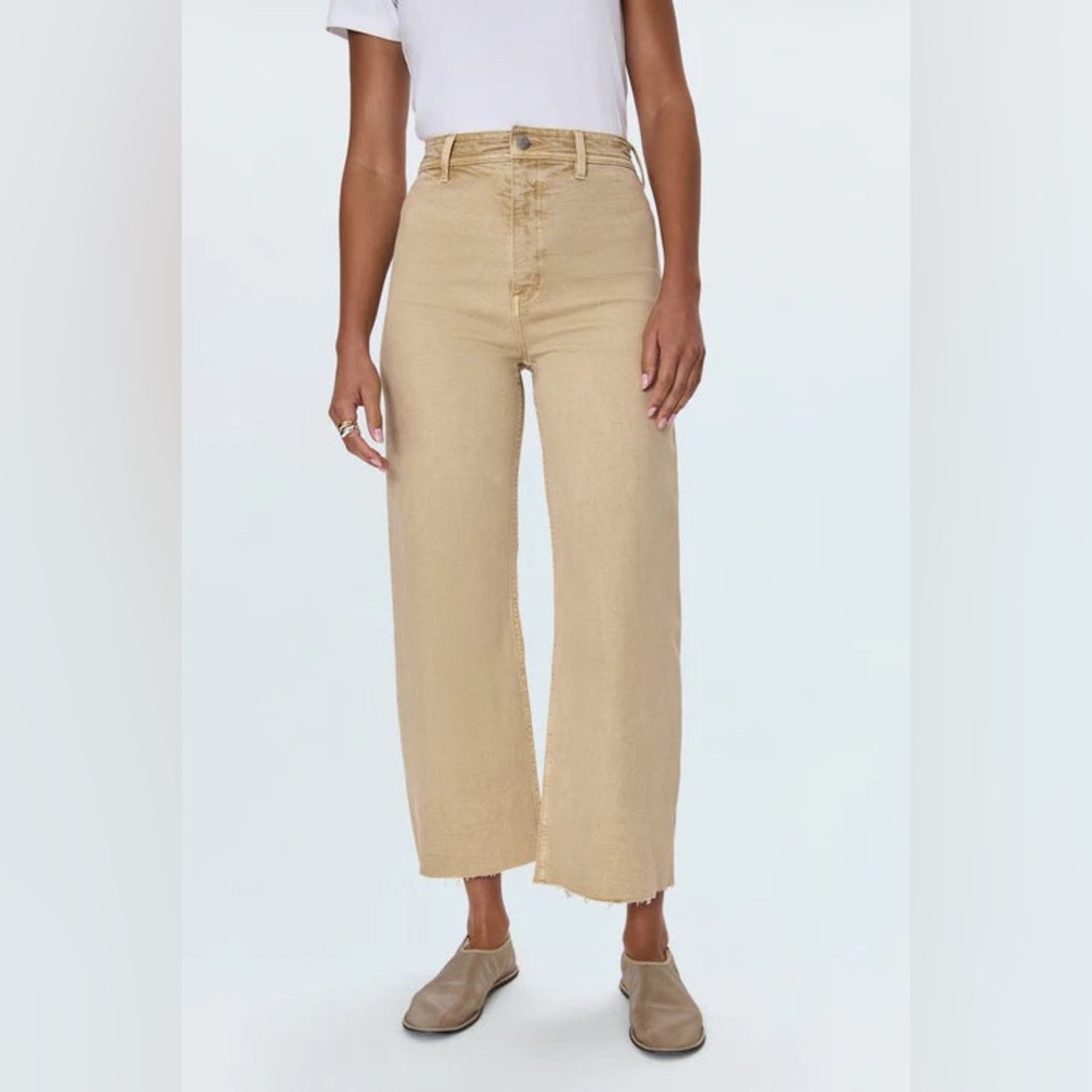 Pistola Penny High Rise Crop Wide Leg Jeans